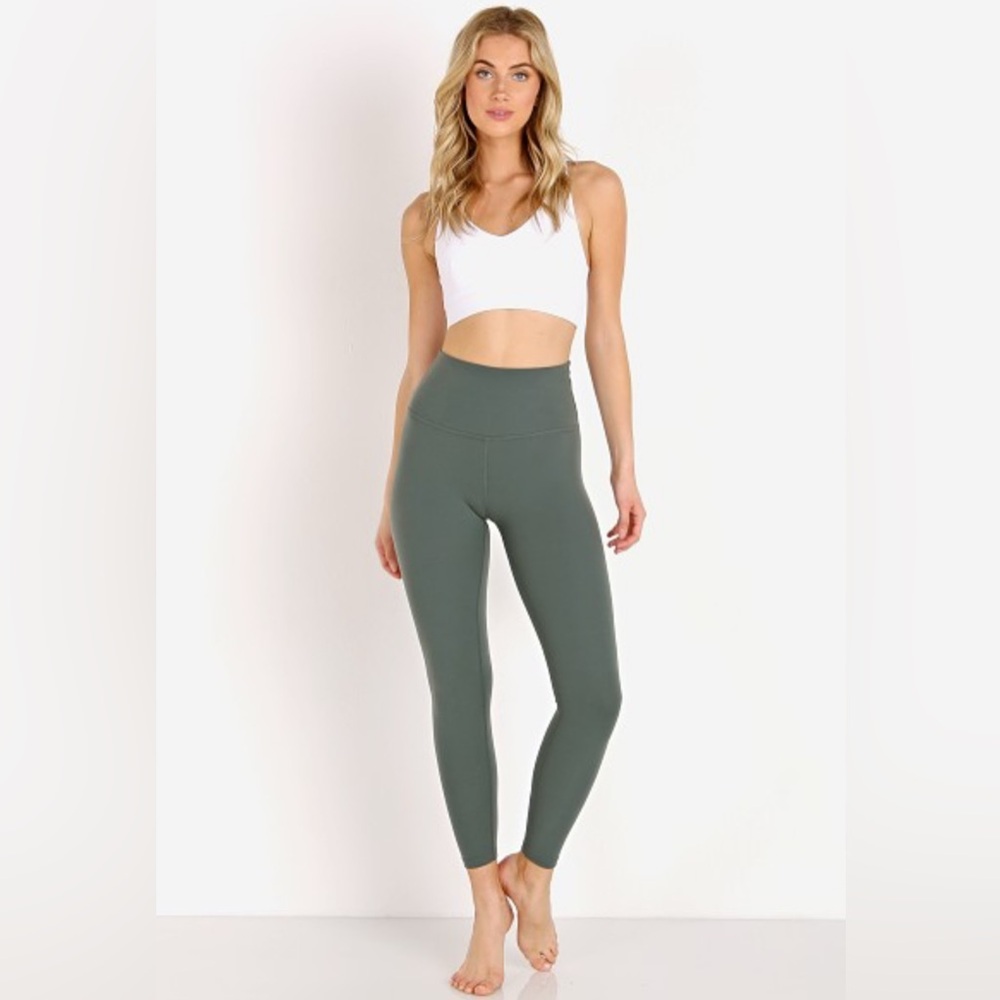 Aerie Olive High-Rise Leggings